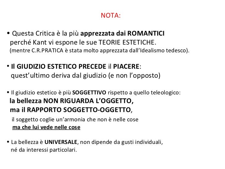 Kant Critica Del Giudizio Pdf